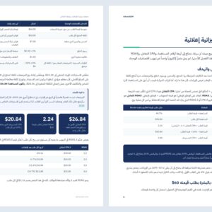 مخطط ميزانية الإعلانات ونقطة التعادل مخطط ميزانية الإعلانات ونقطة التعادل