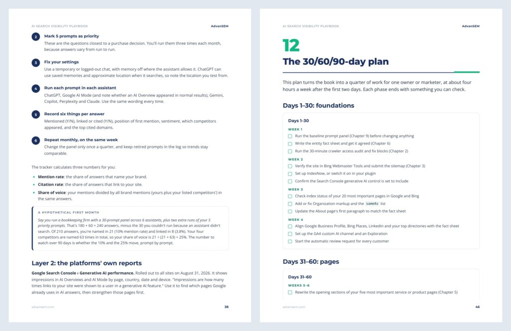 AI Search Visibility Playbook: inside pages 4