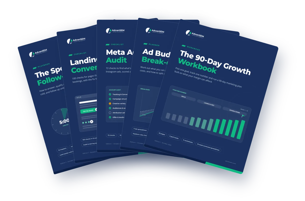 Lead Generation Toolkit: cover and inside pages