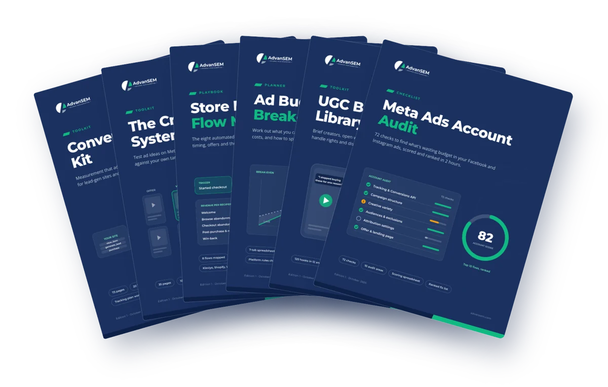 Online Sales Toolkit: cover and inside pages