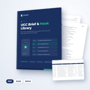 UGC Brief & Hook Library (PDF and files), by AdvanSEM